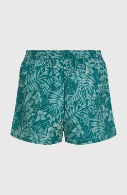 Femme O'Neill Bikinis|Protection Anti-Uv-FemmesShort de bain Essentials 12'' All-Over Print| Vert