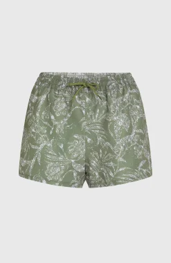 Femme O'Neill Shorts De Bain|Protection Anti-Uv-FemmesShort de bain Essentials Print 12''| Vert