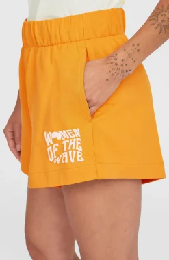 Femme O'Neill Pantalons & Shorts|Protection Anti-Uv-FemmesShort de survêtement Women of the Wave| Orange