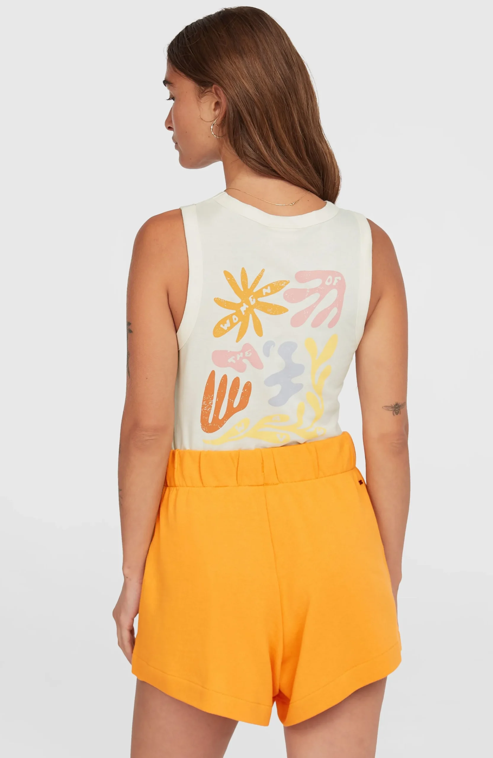 Femme O'Neill Pantalons & Shorts|Protection Anti-Uv-FemmesShort de survêtement Women of the Wave| Orange