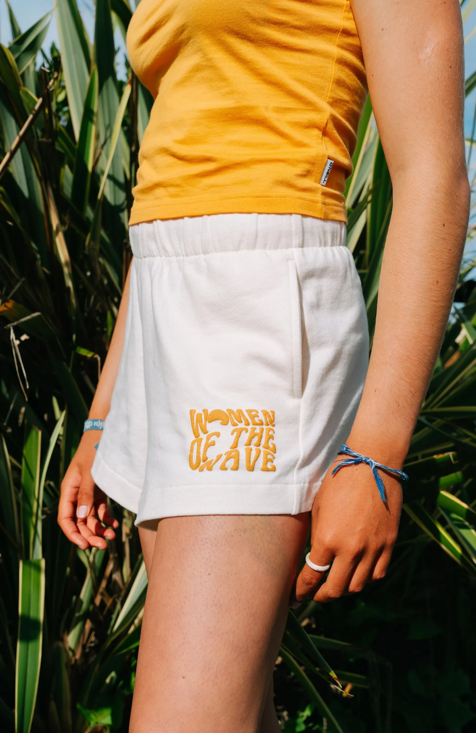 Femme O'Neill Pantalons & Shorts|Protection Anti-Uv-FemmesShort de survêtement Women of the Wave| Beige