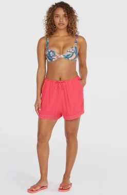 Femme O'Neill Pantalons & Shorts|Protection Anti-Uv-FemmesShort Essentials à broderie| Rose