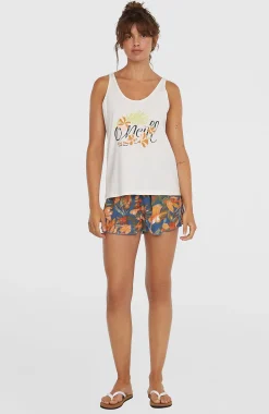 Femme O'Neill Pantalons & Shorts|Protection Anti-Uv-FemmesShort Johnny Smocked Waist| Bleu