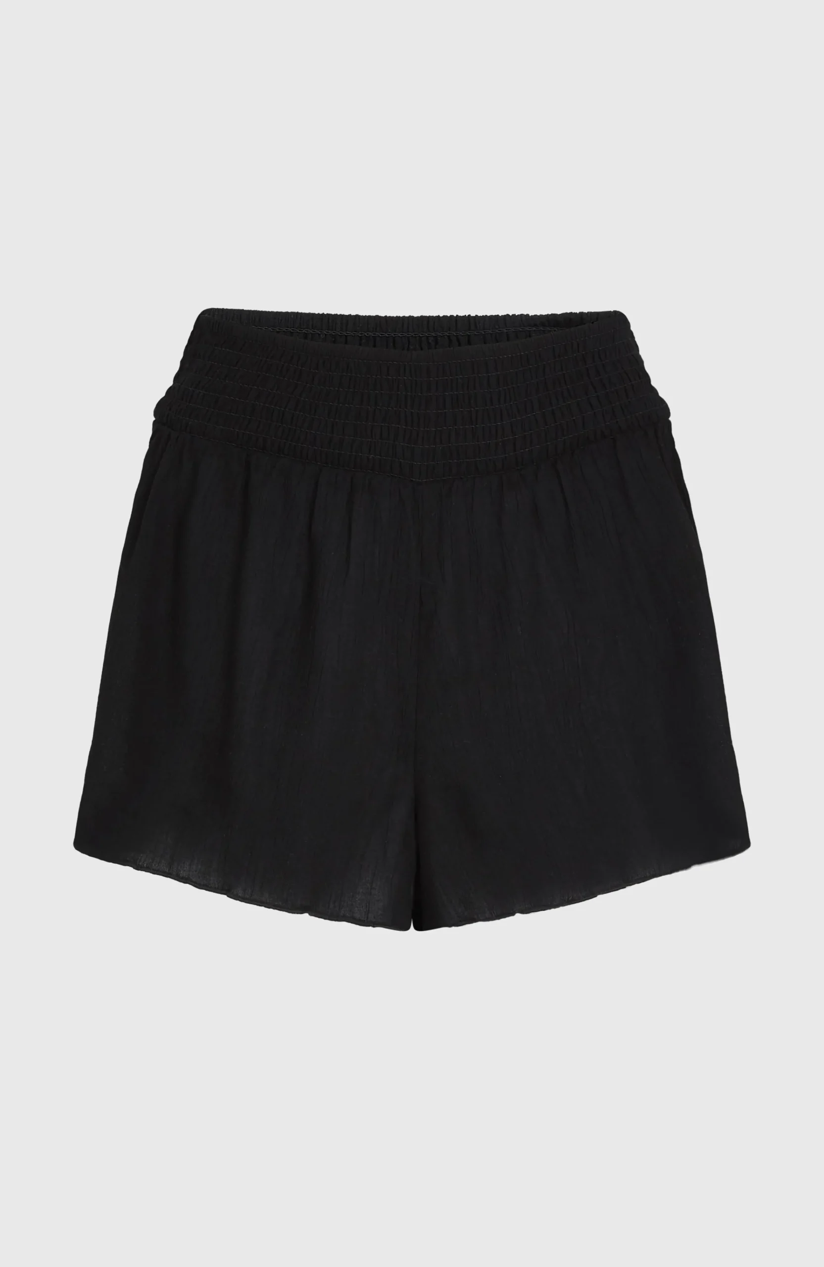Femme O'Neill Pantalons & Shorts|Protection Anti-Uv-FemmesShort Johnny Smocked Waist| Noire