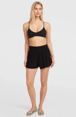 Femme O'Neill Pantalons & Shorts|Protection Anti-Uv-FemmesShort Johnny Smocked Waist| Noire