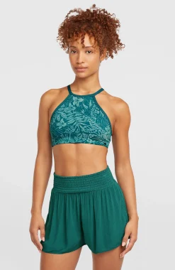 Femme O'Neill Pantalons & Shorts|Protection Anti-Uv-FemmesShort Johnny Smocked Waist| Vert