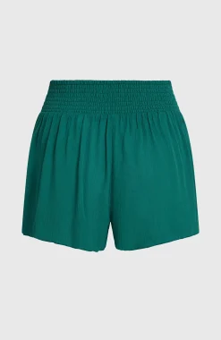 Femme O'Neill Pantalons & Shorts|Protection Anti-Uv-FemmesShort Johnny Smocked Waist| Vert