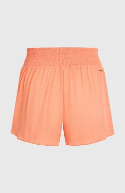 Femme O'Neill Pantalons & Shorts|Protection Anti-Uv-FemmesShort Johnny Smocked Waist| Orange