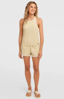Femme O'Neill Pantalons & Shorts|Protection Anti-Uv-FemmesShort O'Riginals Waffle| Beige