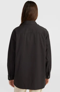 Femme O'Neill T-Shirts Et Tops|Protection Anti-Uv-FemmesSurchemise en sergé| Noire