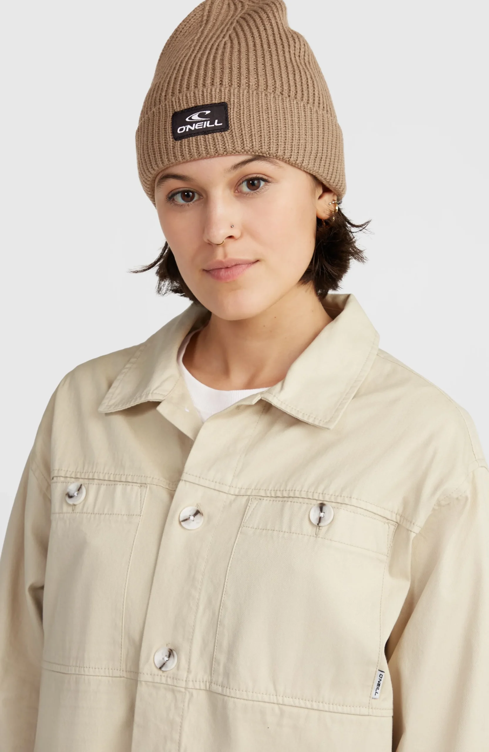 Femme O'Neill T-Shirts Et Tops|Protection Anti-Uv-FemmesSurchemise en sergé| Beige