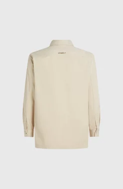 Femme O'Neill T-Shirts Et Tops|Protection Anti-Uv-FemmesSurchemise en sergé| Beige