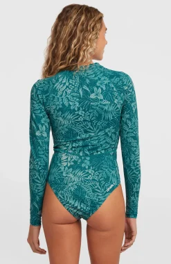 Femme O'Neill Sport|Maillot Une Pièce-FemmesSurfsuit à manches longues | Vert