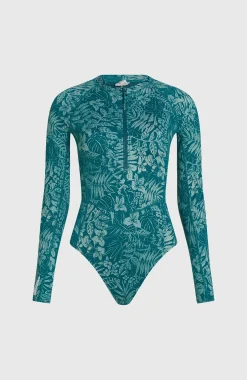 Femme O'Neill Sport|Maillot Une Pièce-FemmesSurfsuit à manches longues | Vert