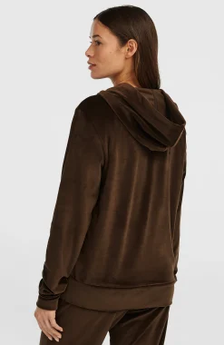 Femme O'Neill Polaires|Polaires & Sous-Couches-FemmesSweat à capuche en velours FWC'Cruz| Brun