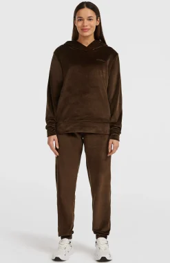 Femme O'Neill Polaires|Polaires & Sous-Couches-FemmesSweat à capuche en velours FWC'Cruz| Brun