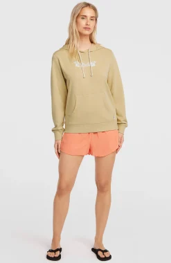 Femme O'Neill Sweats & Pulls|Protection Anti-Uv-FemmesSweat à capuche Essentials Script| Beige