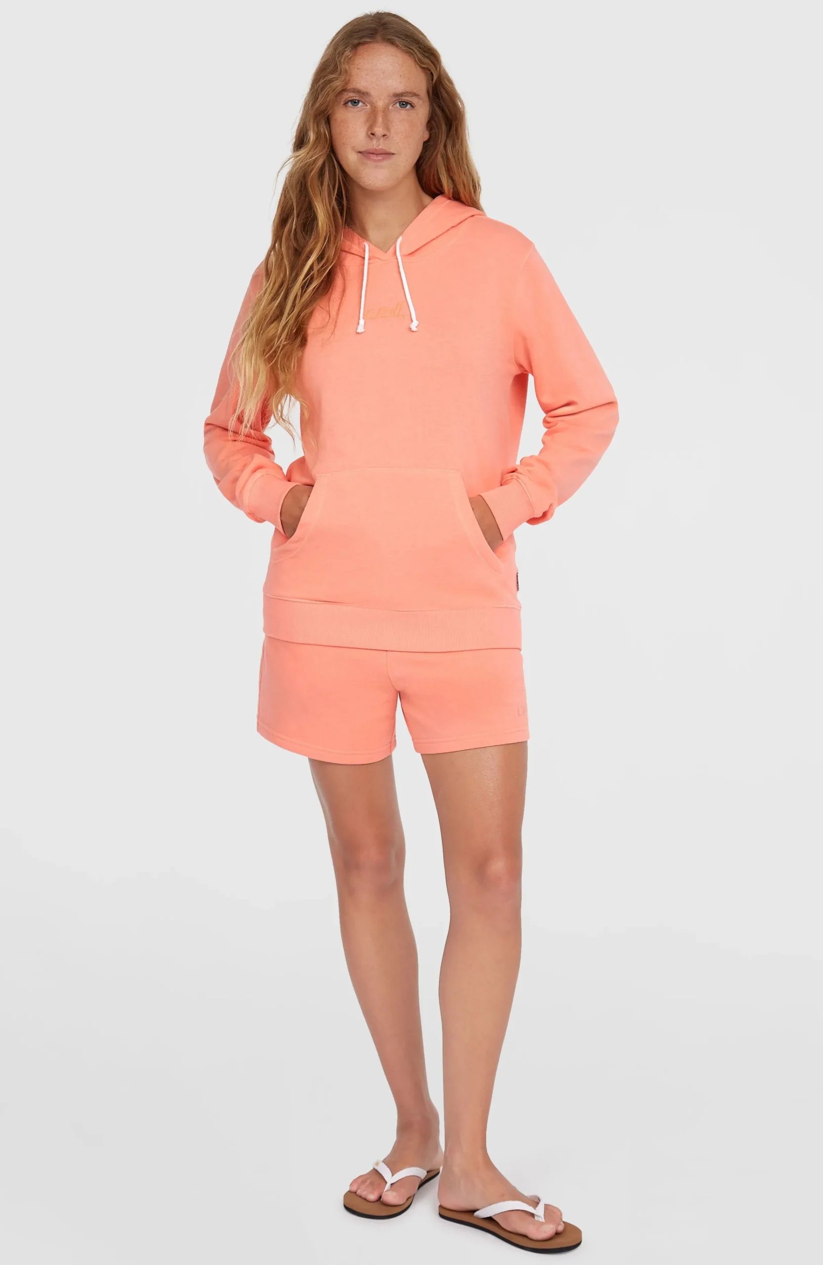 Femme O'Neill Sweats & Pulls|Protection Anti-Uv-FemmesSweat à capuche Essentials Script| Rose
