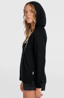 Femme O'Neill T-Shirts Et Tops|Protection Anti-Uv-FemmesSweat à capuche et à manches longues Essentials| Noire