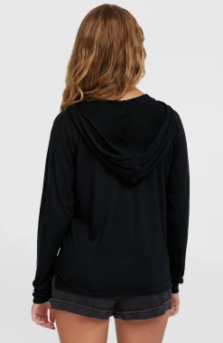 Femme O'Neill T-Shirts Et Tops|Protection Anti-Uv-FemmesSweat à capuche et à manches longues Essentials| Noire