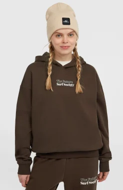 Femme O'Neill Sweats & Pulls|Protection Anti-Uv-FemmesSweat à capuche Future Surf Society| Brun