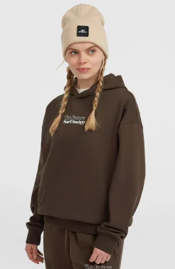 Femme O'Neill Sweats & Pulls|Protection Anti-Uv-FemmesSweat à capuche Future Surf Society| Brun