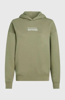 Femme O'Neill Sweats & Pulls|Protection Anti-Uv-FemmesSweat à capuche Future Surf Society| Vert