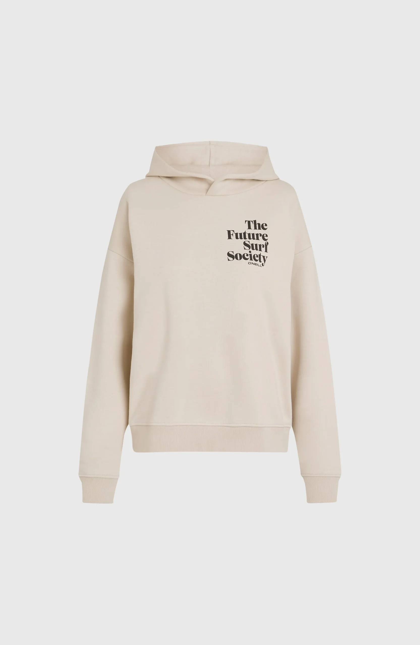 Femme O'Neill Sweats & Pulls|Protection Anti-Uv-FemmesSweat à capuche Future Surf Society| Beige