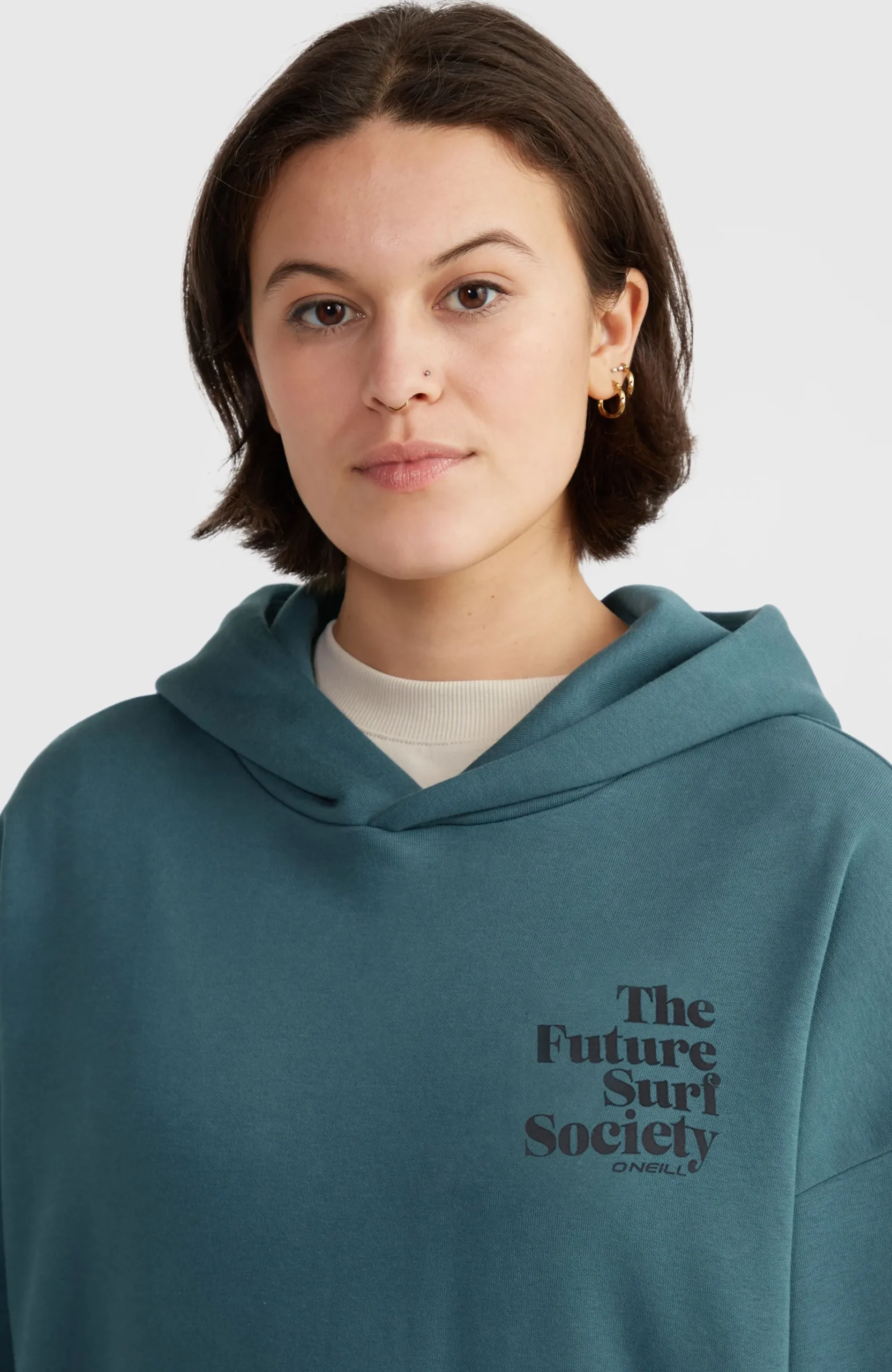 Femme O'Neill Sweats & Pulls|Protection Anti-Uv-FemmesSweat à capuche Future Surf Society| Bleu