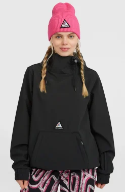 Femme O'Neill Vestes De Ski|Vestes De Snowboard-FemmesSweat à capuche Softshell FWC'Play| Noire