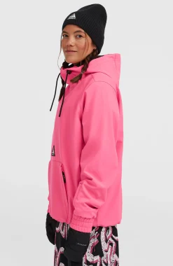 Femme O'Neill Vestes De Ski|Vestes De Snowboard-FemmesSweat à capuche Softshell FWC'Play| Rose