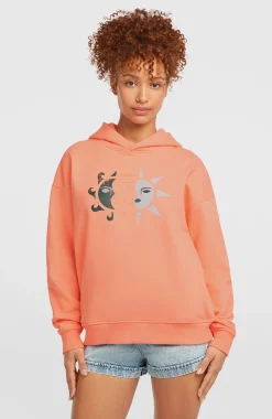 Femme O'Neill Sweats & Pulls|Protection Anti-Uv-FemmesSweat à capuche Summer Must-Have| Orange