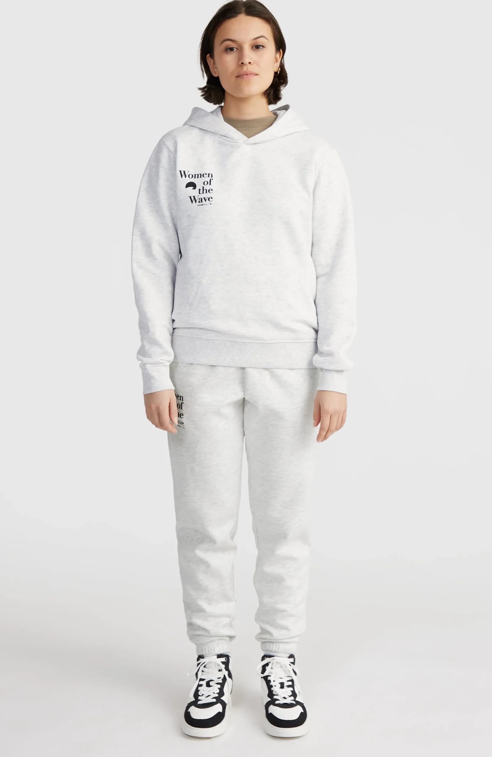 Femme O'Neill Sweats & Pulls|Protection Anti-Uv-FemmesSweat à capuche Women of the Wave| Blanc