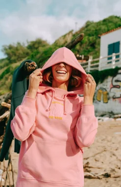 Femme O'Neill Sweats & Pulls|Protection Anti-Uv-FemmesSweat à capuche Women of the Wave| Rose