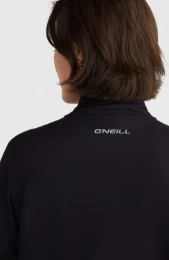 Femme O'Neill Sweats & Pulls|Protection Anti-Uv-FemmesSweatshirt à col demi-zip| Noire