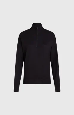 Femme O'Neill Sweats & Pulls|Protection Anti-Uv-FemmesSweatshirt à col demi-zip| Noire