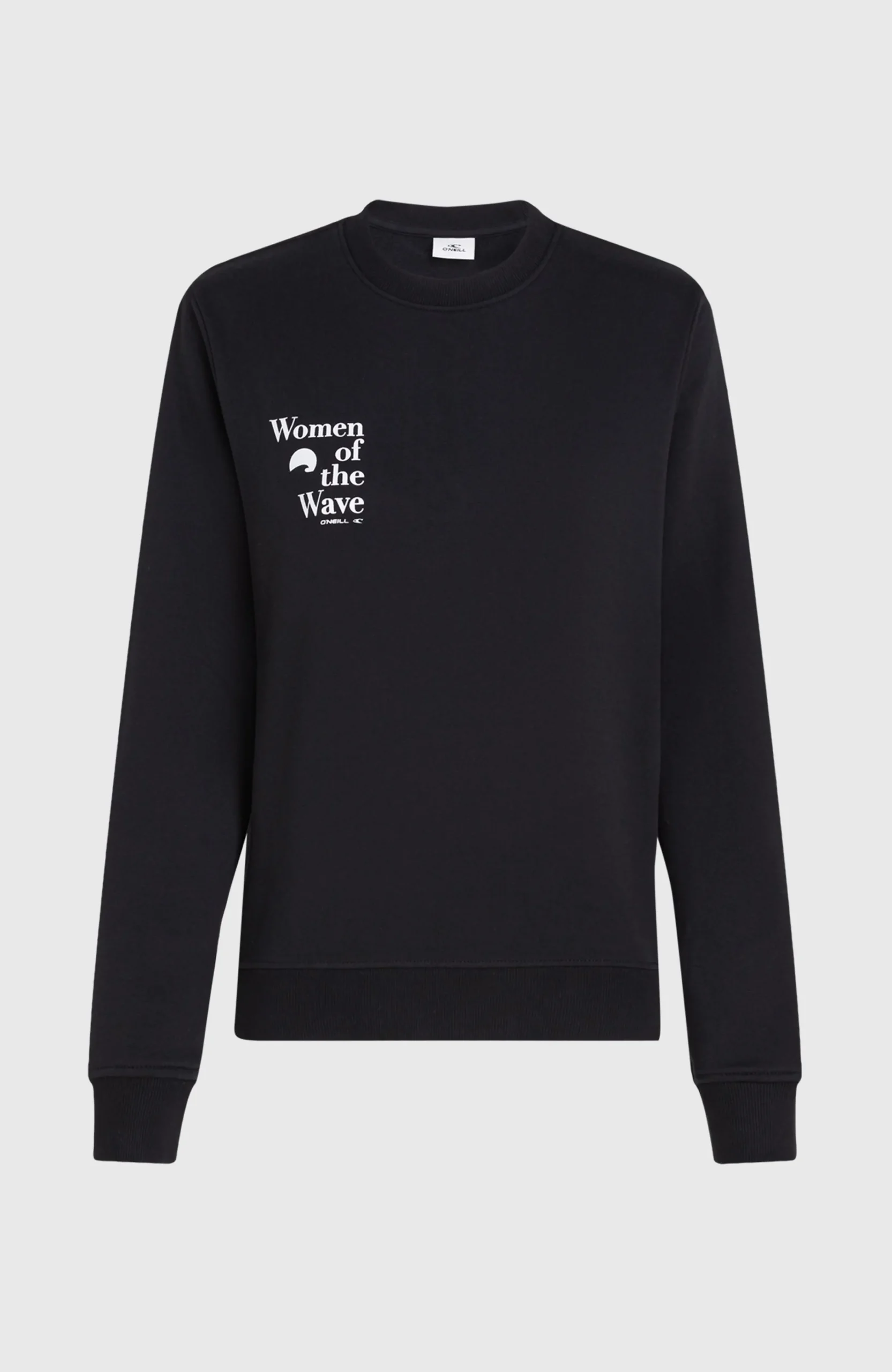 Femme O'Neill Sweats & Pulls|Protection Anti-Uv-FemmesSweatshirt à col rond Women of the Wave| Noire