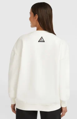Femme O'Neill Sweats & Pulls|Protection Anti-Uv-FemmesSweatshirt à col rond FWC'Play| Blanc