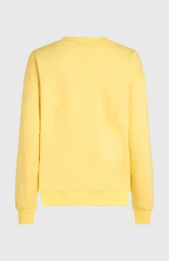 Femme O'Neill Sweats & Pulls|Protection Anti-Uv-FemmesSweatshirt Future Surf Crew| Jaune