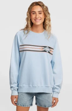 Femme O'Neill Sweats & Pulls|Protection Anti-Uv-FemmesSweatshirt O'Riginals Crewneck| Bleu