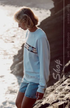 Femme O'Neill Sweats & Pulls|Protection Anti-Uv-FemmesSweatshirt O'Riginals Crewneck| Bleu