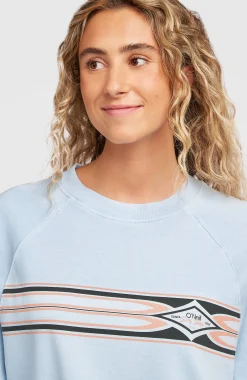 Femme O'Neill Sweats & Pulls|Protection Anti-Uv-FemmesSweatshirt O'Riginals Crewneck| Bleu