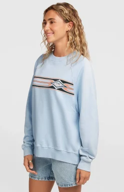 Femme O'Neill Sweats & Pulls|Protection Anti-Uv-FemmesSweatshirt O'Riginals Crewneck| Bleu