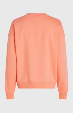 Femme O'Neill Sweats & Pulls|Protection Anti-Uv-FemmesSweatshirt Summer Must-Have Crewneck| Orange