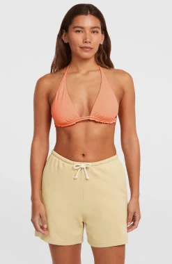 Femme O'Neill Pantalons & Shorts|Protection Anti-Uv-FemmesSweatshort Essentials Script| Beige