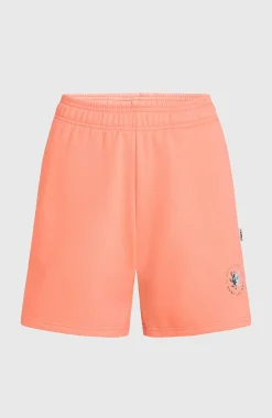 Femme O'Neill Pantalons & Shorts|Protection Anti-Uv-FemmesSweatshort Summer Musthave| Orange