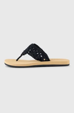 Femme O'Neill Tongs Et Chaussures|Tongs Et Chaussures-FemmesTongs Ditsy Crochet| Noire