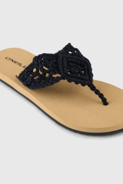 Femme O'Neill Tongs Et Chaussures|Tongs Et Chaussures-FemmesTongs Ditsy Crochet| Noire