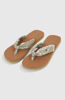 Femme O'Neill Tongs Et Chaussures|Tongs Et Chaussures-FemmesTongs Ditsy Sun| Vert