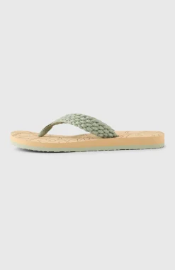 Femme O'Neill Tongs Et Chaussures|Tongs Et Chaussures-FemmesTongs fleuries | Vert